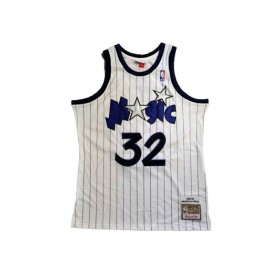 Camiseta de la NBA para hombre Neal #32 Mitchell & Ness de Orlando Magic, blanca, 1993/94, Swingman