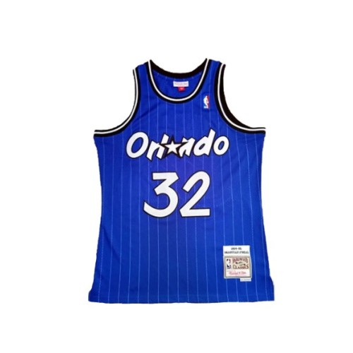 Camiseta de la NBA para hombre Mitchell & Ness Neal #32 de Orlando Magic, azul 1994/95, Swingman