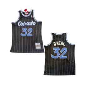 Camiseta de la NBA para hombre de Mitchell & Ness Shaquille O'Neal #32 de Orlando Magic, color negro, 1994/95, Swingman