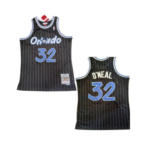 Camiseta de la NBA para hombre de Mitchell & Ness Shaquille O'Neal #32 de Orlando Magic, color negro, 1994/95, Swingman