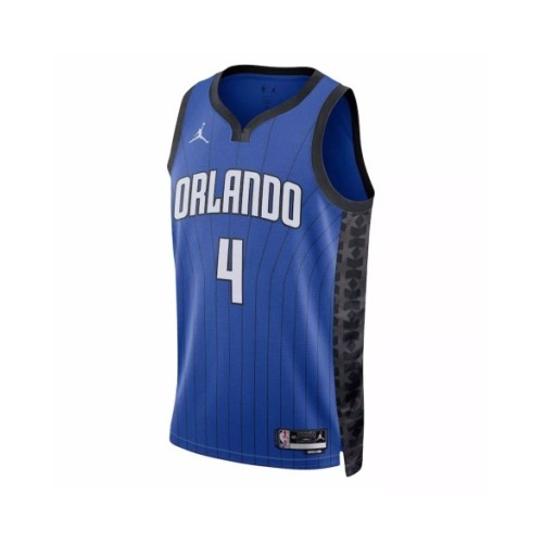 Camiseta de hombre Jordan Brand Jalen Suggs #4 de Orlando Magic 2022/23 Swingman azul - Edición Statement