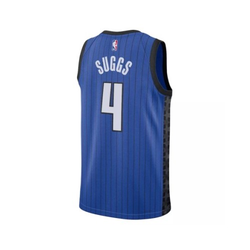 Camiseta de hombre Jordan Brand Jalen Suggs #4 de Orlando Magic 2022/23 Swingman azul - Edición Statement