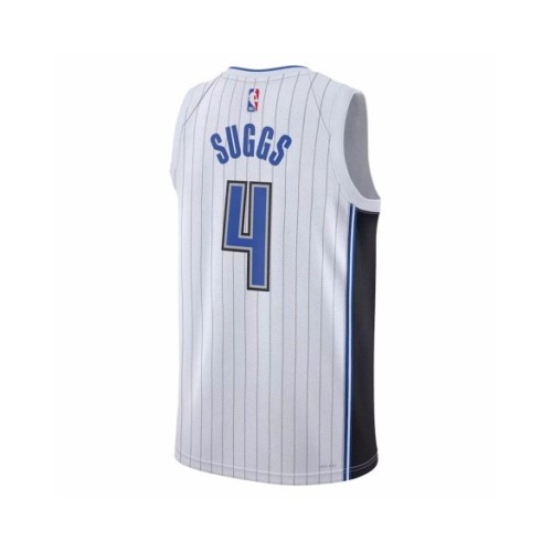 Camiseta de la NBA Nike Jalen Suggs #4 2022/23 Swingman de Orlando Magic para hombre - Edición de la asociación