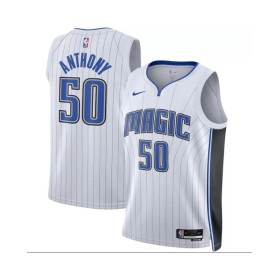 Camiseta de la NBA para hombre Cole Anthony #50 de Orlando Magic, edición Icon, color blanco, talla 22/23