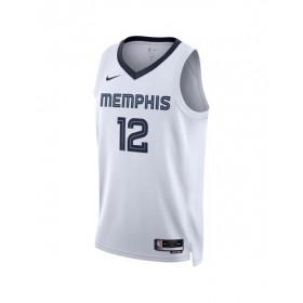 Camiseta Nike Swingman Ja Morant #12 de los Memphis Grizzlies para hombre, edición de la asociación, color blanco 2022/23