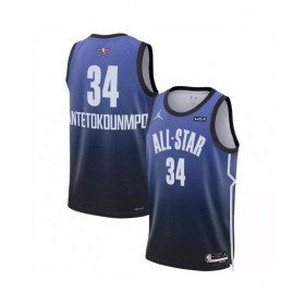 Camiseta azul de la NBA All-Star Game 2023 Swingman de Giannis Antetokounmpo de Jordan Brand para hombre