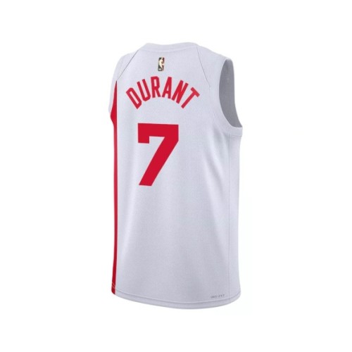 Camiseta de hombre Kevin Durant #7 de los Brooklyn Nets, edición clásica, color blanco 2022/23