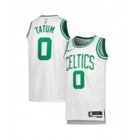 Camiseta Nike Swingman Jayson Tatum #0 de los Boston Celtics para hombre, edición de la asociación, color blanco 2022/23