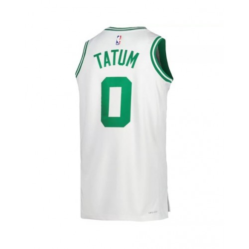 Camiseta Nike Swingman Jayson Tatum #0 de los Boston Celtics para hombre, edición de la asociación, color blanco 2022/23