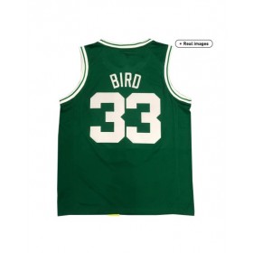 Camiseta de hombre Boston Celtics Bird #33 verde 2020/21 Swingman - Edición Icon