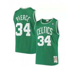 Camiseta de hombre Mitchell & Ness Reteo Swingman verde 2007/08 de Paul Pierce #34 de los Boston Celtics