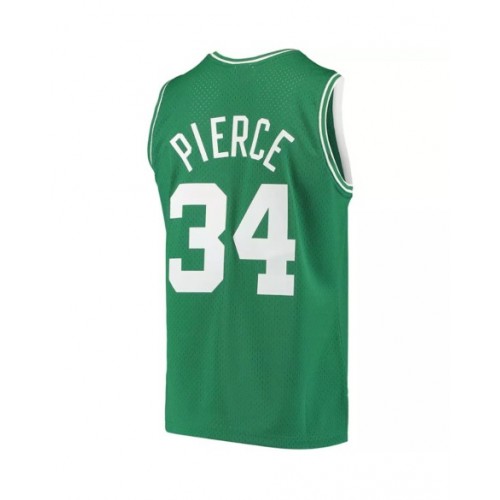 Camiseta de hombre Mitchell & Ness Reteo Swingman verde 2007/08 de Paul Pierce #34 de los Boston Celtics