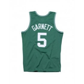 Camiseta de hombre Boston Celtics Kevin Garnet #5 Mitchell & Ness verde Hardwood Classics Swingman 2007-08