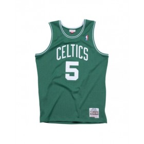 Camiseta de hombre Boston Celtics Kevin Garnet #5 Mitchell & Ness verde Hardwood Classics Swingman 2007-08