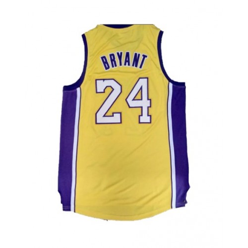 Camiseta de la NBA para hombre Mitchell & Ness Bryant #24 de Los Angeles Lakers, color amarillo 2008/09, Swingman