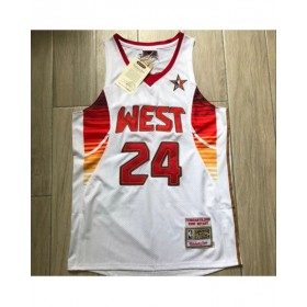 Camiseta retro All Star Kobe Bryant #24 blanca 2009 Swingman NBA