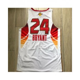 Camiseta retro All Star Kobe Bryant #24 blanca 2009 Swingman NBA