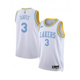 Camiseta Nike de Anthony Davis #3 de Los Angeles Lakers para hombre, color blanco 2022/23, edición clásica