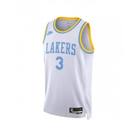 Camiseta Nike de Anthony Davis #3 de Los Angeles Lakers para hombre, color blanco 2022/23, edición clásica