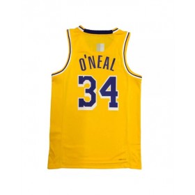 Camiseta de hombre O'NEAL #34 Gold 2021 Diamond Swingman de Los Angeles Lakers - Edición Icon