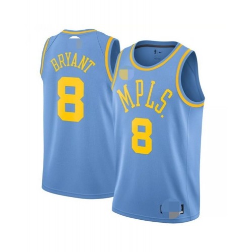 Camiseta Swingman azul claro Kobe Bryant #8 de los Minneapolis Lakers para hombre - Edición clásica