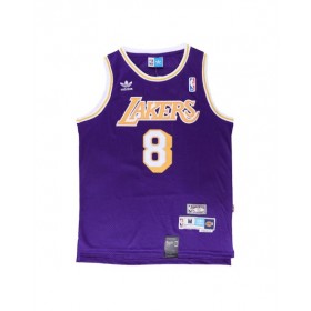 Camiseta NBA Kobe Bryant #8 Adidas Swingman morada para hombre de Los Angeles Lakers