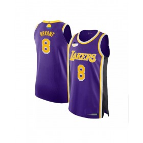 Camiseta de hombre Swingman morada Kobe Bryant #8 de Los Angeles Lakers - Edición Statement