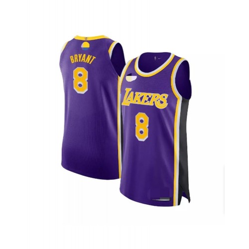 Camiseta de hombre Swingman morada Kobe Bryant #8 de Los Angeles Lakers - Edición Statement