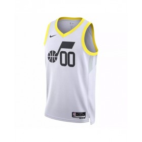 Camiseta Nike Jordan Clarkson #00 de Utah Jazz para hombre, color blanco 2022/23, Swingman - Association Edition