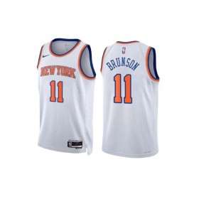 Camiseta Nike Swingman Jalen Brunson #11 de los New York Knicks para hombre 2022/23, edición de la asociación