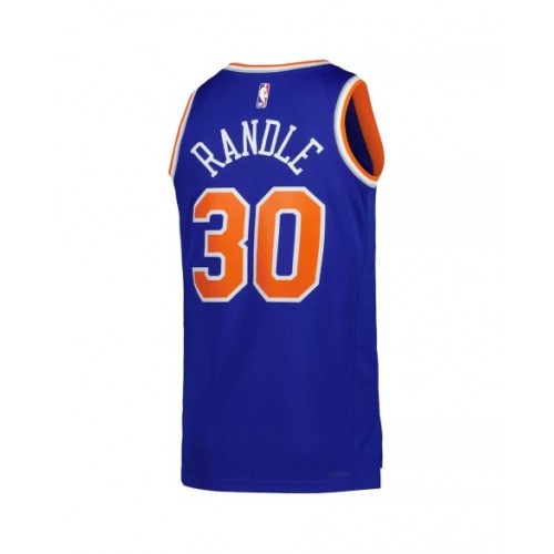 Camiseta de hombre New York Knicks Julius Randle #30 azul 22/23 Swingman - Edición Icon