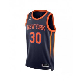 Camiseta de hombre New York Knicks Julius Randle #30 Jordan Brand azul marino 2022/23 Swingman - Edición Statement