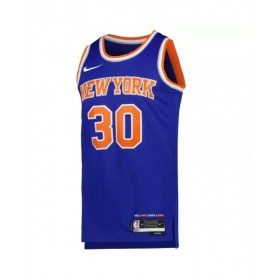 Camiseta de hombre New York Knicks Julius Randle #30 azul 22/23 Swingman - Edición Icon