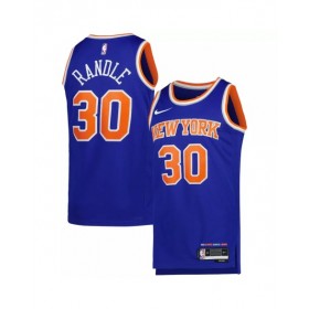 Camiseta de hombre New York Knicks Julius Randle #30 azul 22/23 Swingman - Edición Icon