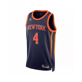 Camiseta de hombre New York Knicks Derrick Rose #4 Jordan Brand azul marino 2022/23 Swingman - Edición Statement