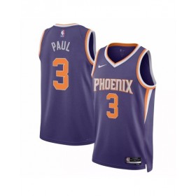 Camiseta de hombre Phoenix Suns Chris Paul #3 morado 22/23 Swingman - Edición Icon