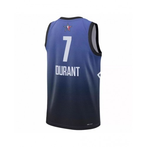 Camiseta de hombre Kevin Durant #7 Jordan Brand azul All-Star Game 2023 Swingman de la NBA