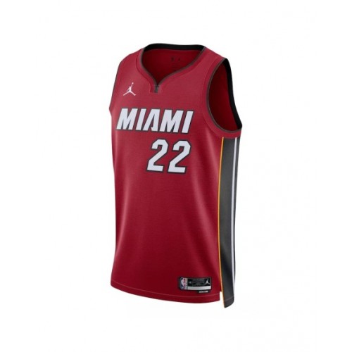 Camiseta de hombre Jimmy Butler #22 Jordan Brand 2022/23 Swingman de los Miami Heat - Edición Statement