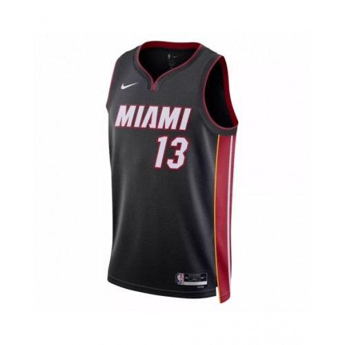 Camiseta de hombre Bam Adebayo #13 22/23 Swingman de Miami Heat, edición Icon