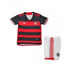 Kit de camiseta local del CR Flamengo 2024/25 para niños (camiseta + pantalón corto)