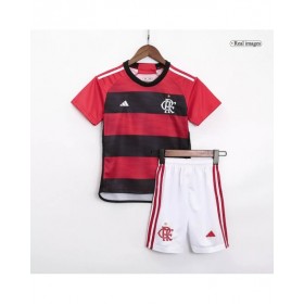 Kit de camiseta juvenil Flamengo 2023/24 de local