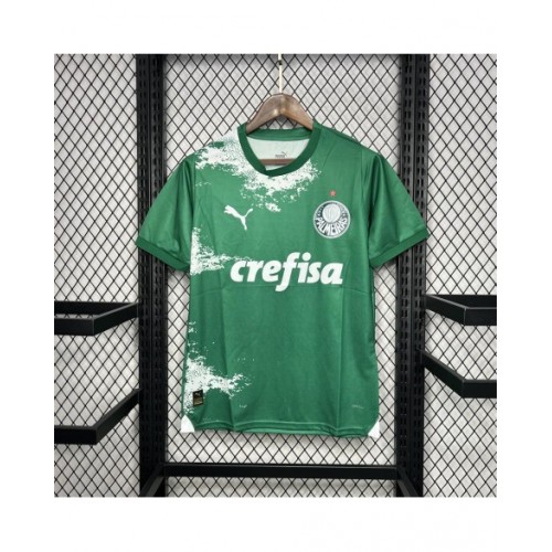 Camiseta verde y blanca edición especial Palmeiras 2024/25