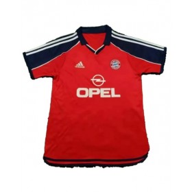 Camiseta retro de fútbol local del Bayern Munich 1999/01