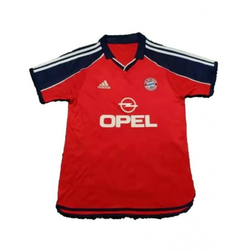 Camiseta retro de fútbol local del Bayern Munich 1999/01