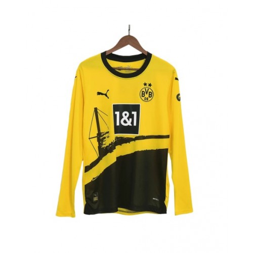 Camiseta de local del Borussia Dortmund 2023/24 - Manga larga