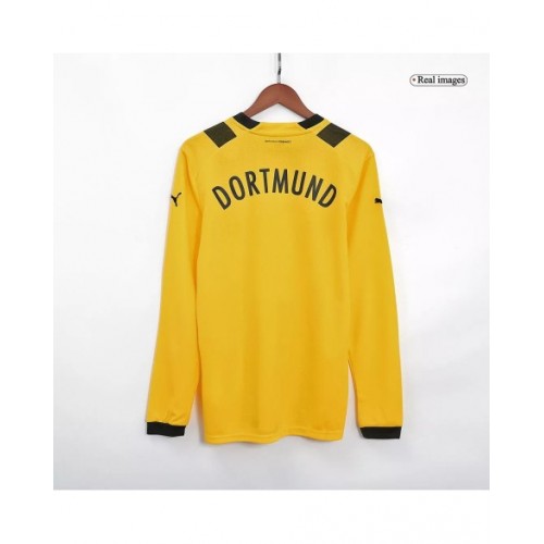 Camiseta de local del Borussia Dortmund 2022/23 - Manga larga