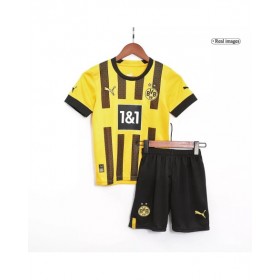 Kit de camiseta juvenil del Borussia Dortmund 2022/23 de local