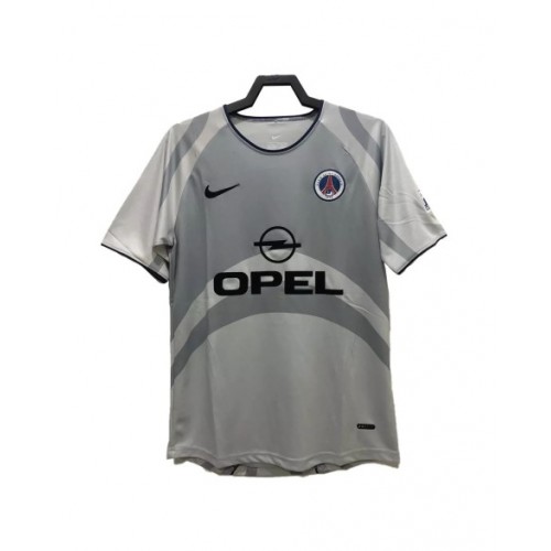 Camiseta de fútbol retro visitante del PSG 2000/01 - Gris