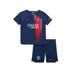 Kit de camiseta juvenil del PSG 2023/24 de local