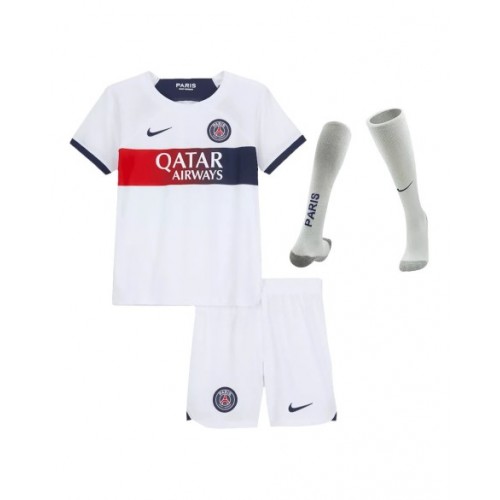 Camiseta juvenil PSG, equipo completo, visitante 2023/24